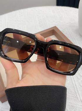 【亏本清仓】墨镜太阳镜明星同款防晒港风大脸眼镜显脸小圆脸眼睛