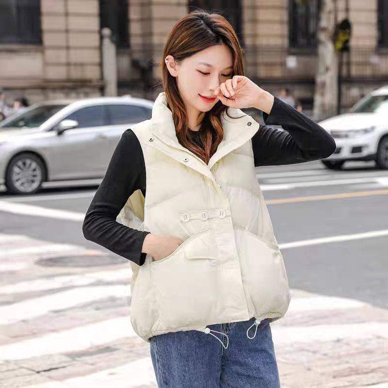 欧货时尚立领棉服马甲女秋冬季新款休闲宽松背心加厚短款加厚外套,淘宝优惠券,粉丝福利购,淘宝优惠卷