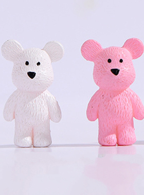 可爱动物PVC玩偶创意微景观摆件