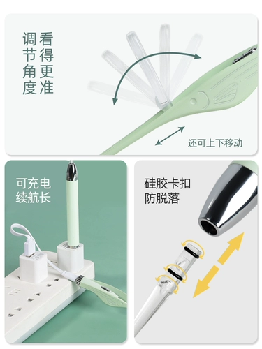 Светящаяся детская ухочистка, безопасный детский пинцет для ушей
