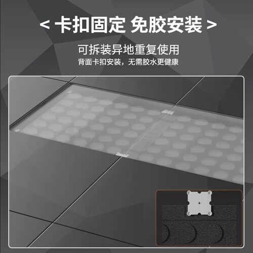 健身房橡胶地垫隔音减震垫力量区运动地胶垫地板哑铃功能性橡胶垫 - 图1