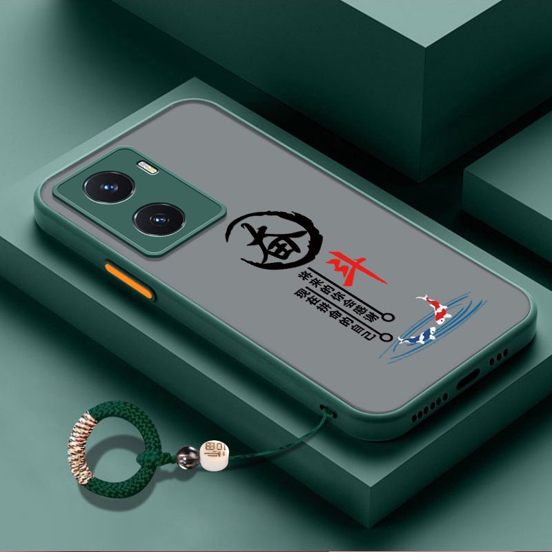 天道酬勤适用vivoY77手机壳Y78书法文字Y77e高级透明Y76s全包防摔Y73s保护套Y55s超薄Y53s磨砂硬壳Y52s新款十 - 图2