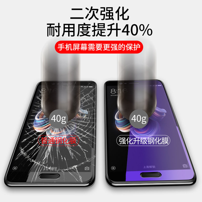 小米note3钢化膜米noto3全屏覆盖noet3防蓝光not3手机膜n0te高清防指纹mi全包ntoe3全包边无白边mce8保护贴膜 - 图1