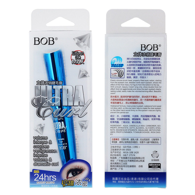 BOB彩妆 3D立体浓俏睫毛膏浓密卷翘防水防汗不易晕染 BOB睫毛膏,淘宝优惠券,粉丝福利购,淘宝优惠卷