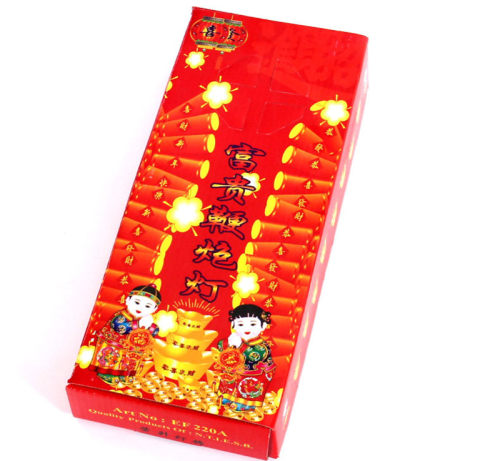 2025过年庆典新年春节装饰炮竹彩灯led电子鞭炮串灯带响仿真鞭炮 - 图3