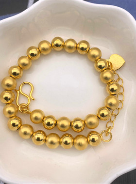 仿真黄金欧币风久不掉色手饰品