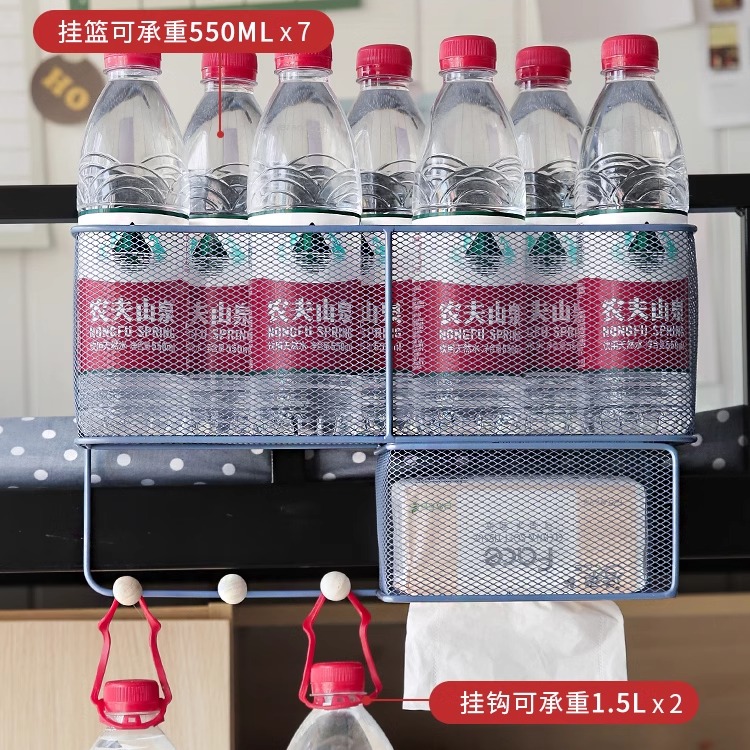 床头置物架大学生宿舍必备神器好物上铺收纳盒寝室床上筐用品大全