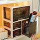 Household large capacity layered drawer medicine box can hold high bottles