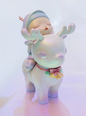 少女心夜精灵可爱风送朋友摆件