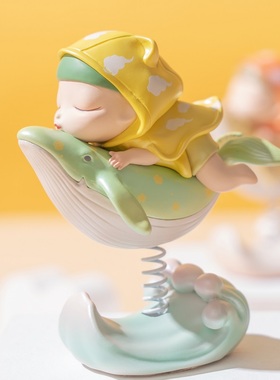 白夜摇摇精灵晓欧可爱风装饰品