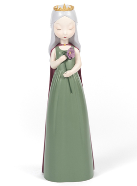 贾晓鸥虞美人可米北欧风艺术品