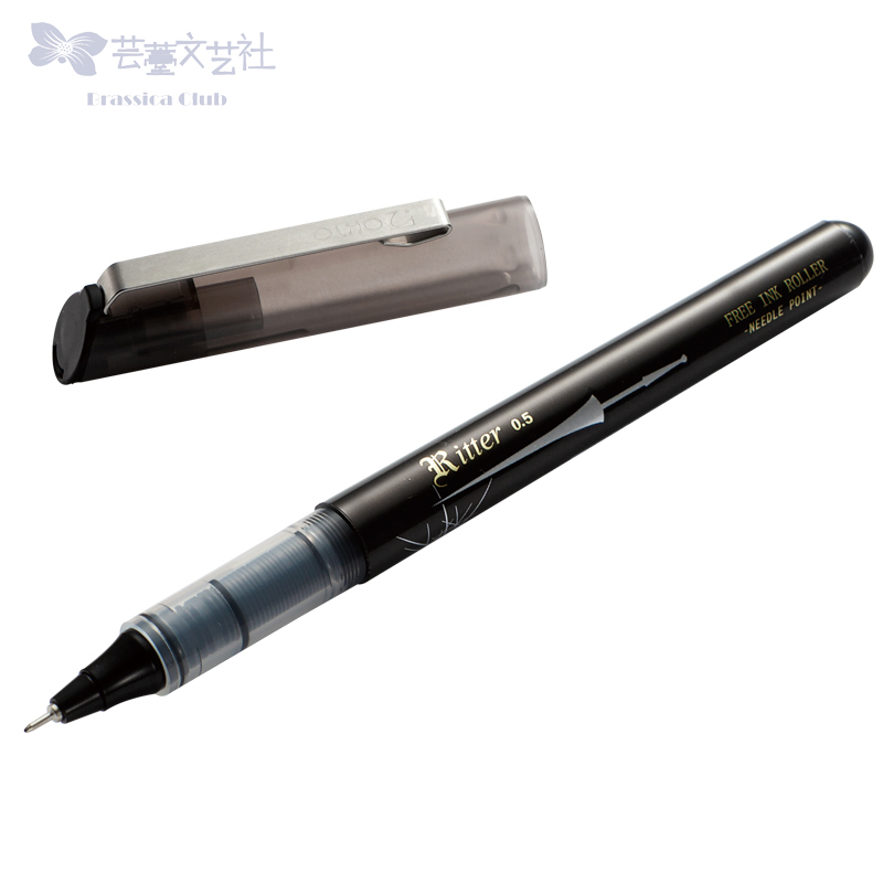 日本正品文具 OHTO乐多 Ritter骑士水性笔 针管式走珠笔0.5mm - 图2