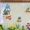 Customized American wooden garden eaves decorative wall decorations