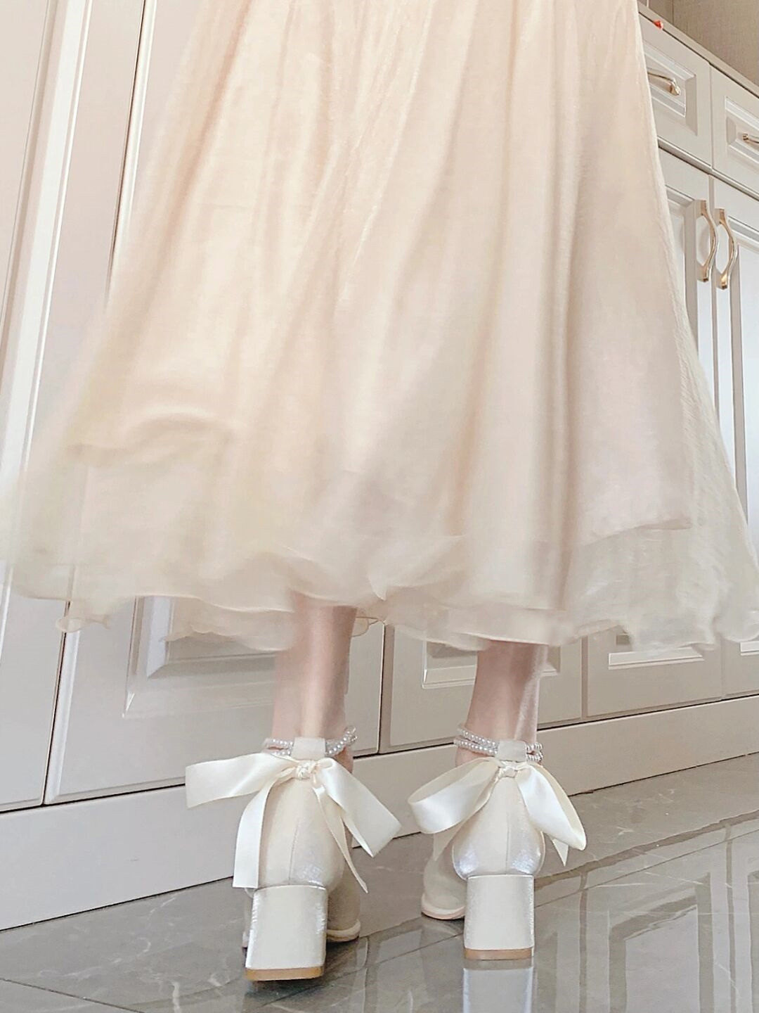 白色一字玛丽珍女单鞋法式高跟鞋仙女风气质公主婚鞋伴娘穆勒鞋,淘宝优惠券,粉丝福利购,淘宝优惠卷