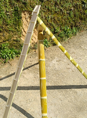 毛竹扁担挑水担子竹制品