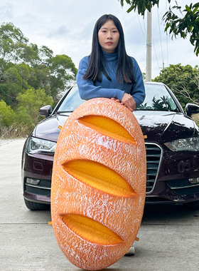 网红招牌仿真烘焙店面包汉堡模型