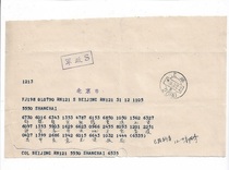 63 Years of Posts and Telecommunications Telegram Cover Collection of the Wooden Poke Military Political Wood Poke Sales Shanghai Postmark Old Objects Postal Items Collection