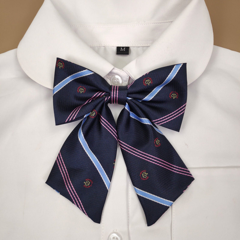 藏青皇冠JK领带日系学生领结领花学院风毕业免打手打款,淘宝优惠券,粉丝福利购,淘宝优惠卷