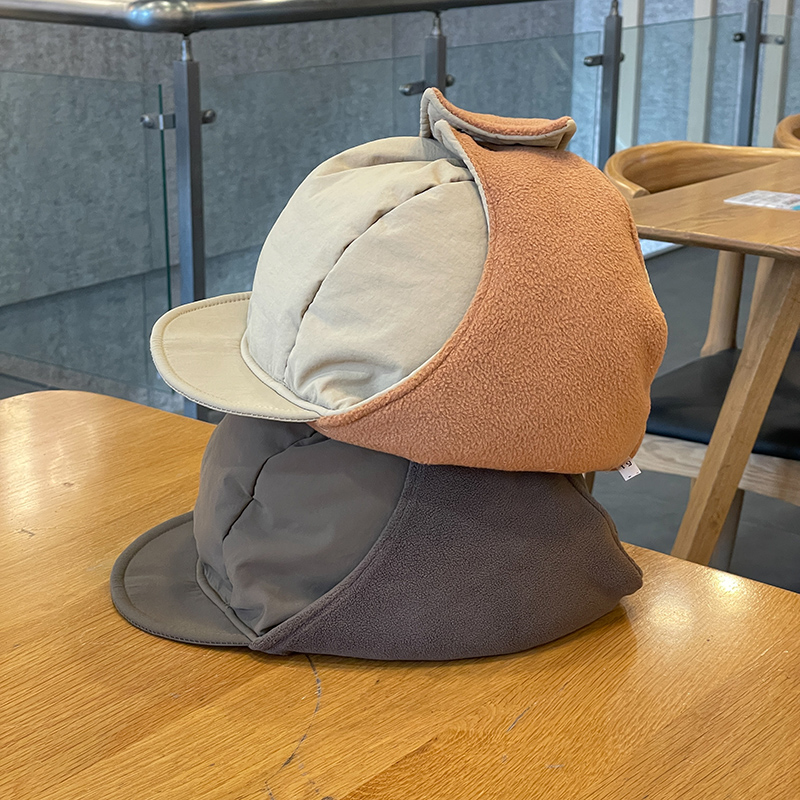 秋冬大头包头护脖子雷锋帽男情侣护耳防寒棉帽户外骑车保暖棉帽女 - 图0