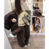 July Home Girl's Same Style Checked Single Shoes Women's Flat 2026 New Shallow Mouth Granny Shoes One-Piece Ballet Shoes