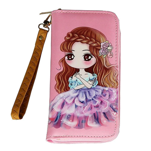 Детский бумажник, длинная сумка для школьников, подарок на день рождения