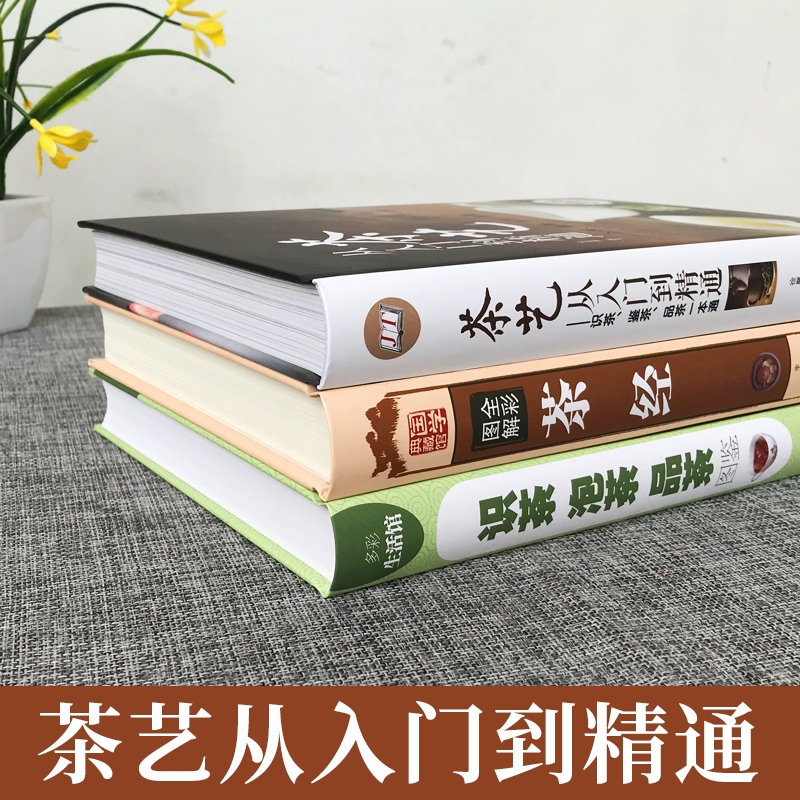 全彩精装3册 正版包邮 茶艺从入门到精通 识茶泡茶品茶 茶经茶道善饮的书国日本茶经茶道茶文化书籍茶艺茶道从入门到精通的书籍 - 图2