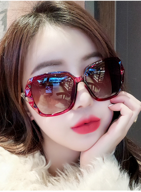 太阳镜女偏光防紫外线显瘦大脸