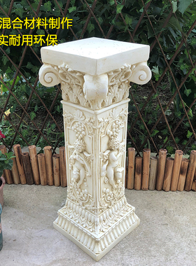 石粉落地装饰摆件欧式复古风格