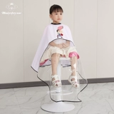 Высококлассная прозрачная накидка для стрижки волос, водонепроницаемый детский парикмахерский фартук