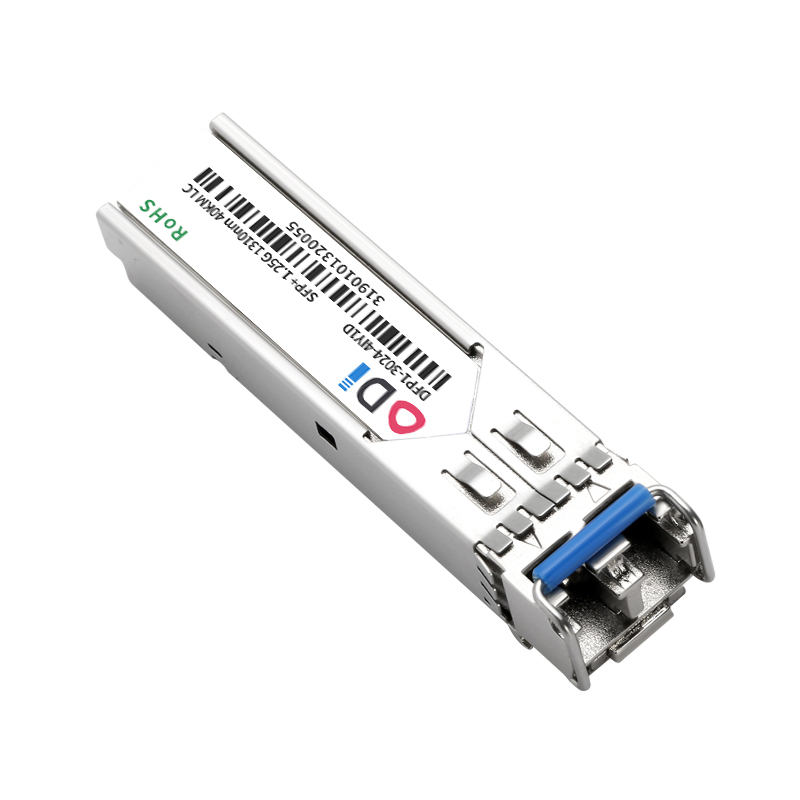 鸿升光 SFP-1.25G千兆单模双纤光模块LC接口40KM远距离传输模块1310nm兼容中兴烽火锐捷思科H3C等多品牌设备-图1