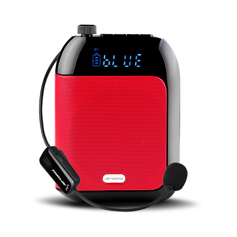 aporo t9uhf蓝牙无线小蜜蜂扩音器 aporo影音扩音器