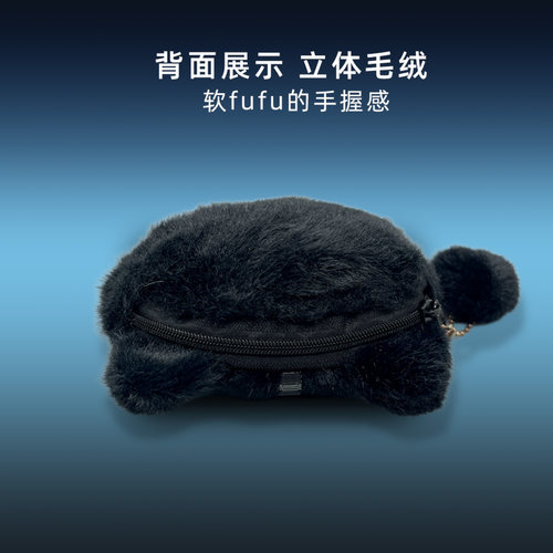 创意卡通收纳袋适用于倍思M2s Ultra无线蓝牙耳机WM04保护套M2s Pro软壳M2/M3/M4收纳袋防摔可爱卡通皮纹软壳 - 图2