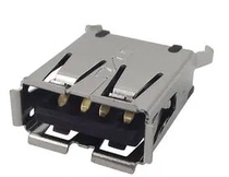 1734366-1 connector USB USB A USB 2 0 socket 4-way through hole installation