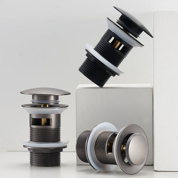 厂家1 1/4“铜42体电镀弹跳面盆下水带溢水孔陶瓷盆大盖40下水器,淘宝优惠券,粉丝福利购,淘宝优惠卷