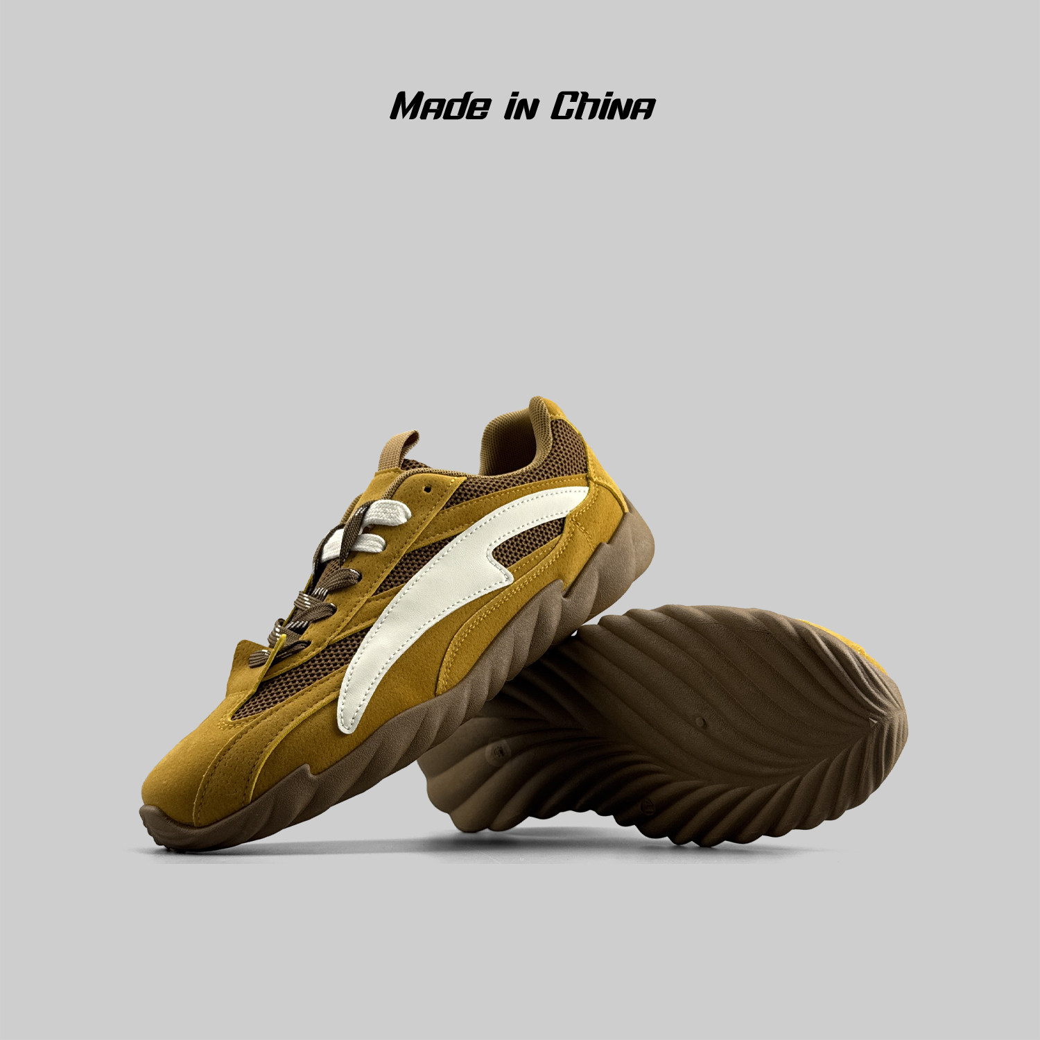 外贸男士小众德训鞋轻质休闲百搭运动鞋防滑阿甘鞋潮流舒适板鞋子,淘宝优惠券,粉丝福利购,淘宝优惠卷