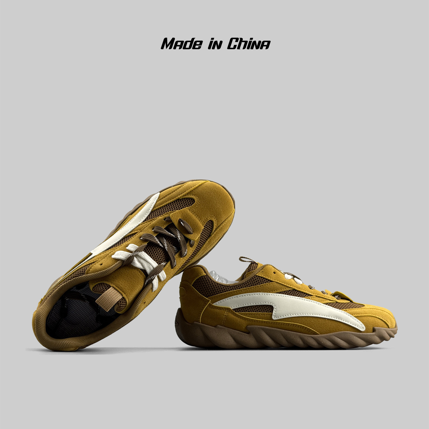 外贸男士小众德训鞋轻质休闲百搭运动鞋防滑阿甘鞋潮流舒适板鞋子,淘宝优惠券,粉丝福利购,淘宝优惠卷