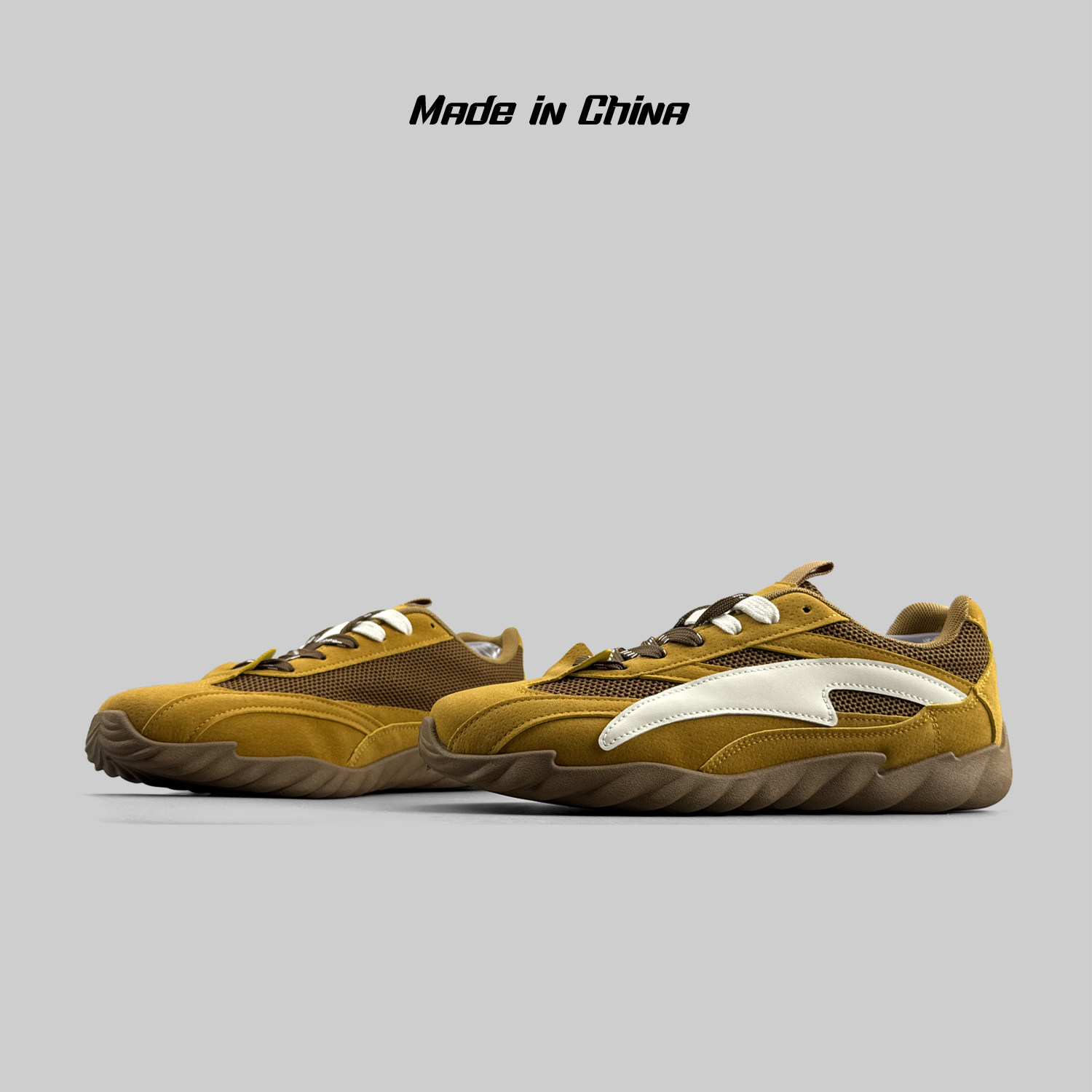 外贸男士小众德训鞋轻质休闲百搭运动鞋防滑阿甘鞋潮流舒适板鞋子,淘宝优惠券,粉丝福利购,淘宝优惠卷