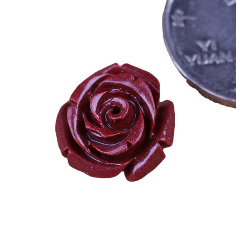 Cinnabar Rose Ruichen Jewelry Loose Beads New Style
