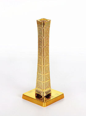 北京建筑模型中国尊天安门天坛中央电视塔摆件旅游纪念品家居软装