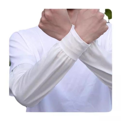 耐磨电焊防烫套袖夏季袖套专用防晒加厚男女工作工厂劳保冰丝护袖 - 图3