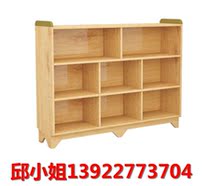 Nordic 8-g storage cabinet Early teaching training Kindergarten storage shelves Children Multi-functional storage cabinet storage cabinet