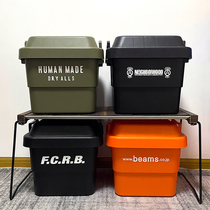 Neighborhood NBHD FCRB BEAMS accommodating box day Department Camping On-board Outdoor Blackened storage box