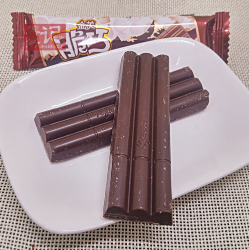 金芙香米脆巧巧克力脆米棒朱古力巧克力纤麦夹心饼干巧克力角零食 - 图2