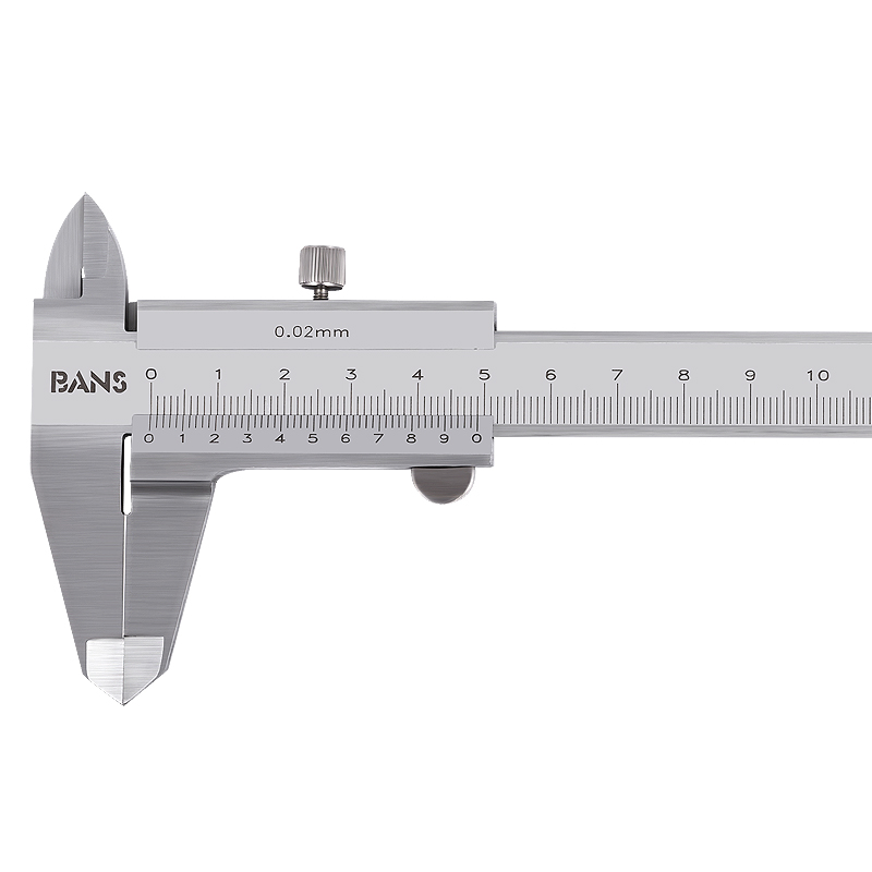 BANS不锈钢工业级游标卡尺游标内径深度家用150 200 300mm高精度