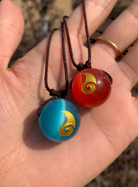 哪吒敖丙项链吊坠魔丸灵珠魔童