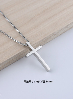 男女钛钢项链情侣毛衣链