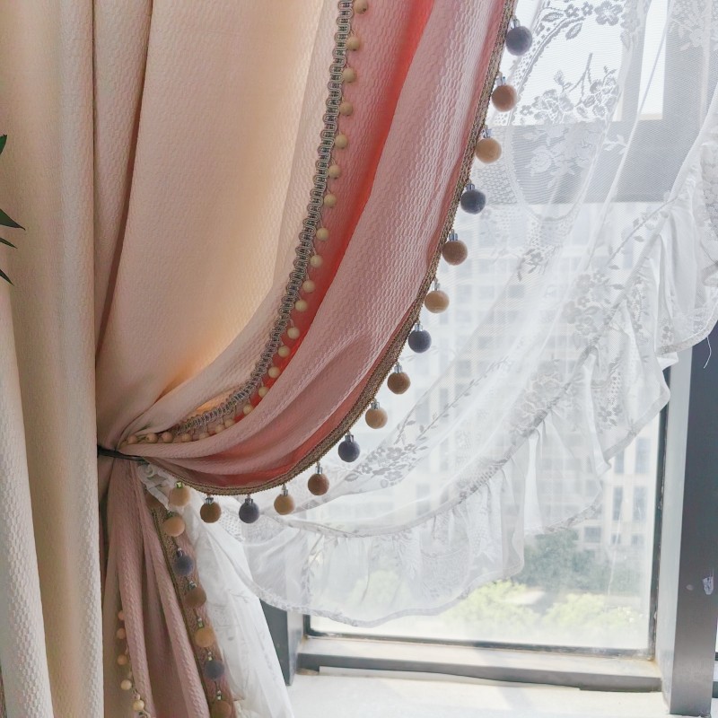 【贝壳】点睛定制轻奢高档法式雪尼麻简约现代北欧遮光儿童房窗帘,淘宝优惠券,粉丝福利购,淘宝优惠卷