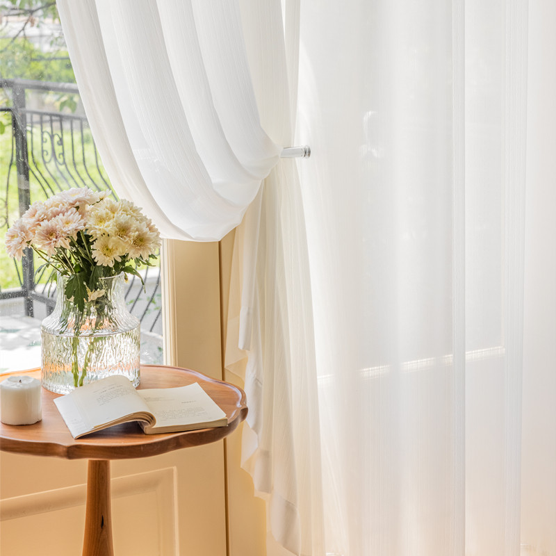 波纹 点睛加工定制窗帘透光不透人树皮纹理轻奢自然现代简约窗纱,淘宝优惠券,粉丝福利购,淘宝优惠卷