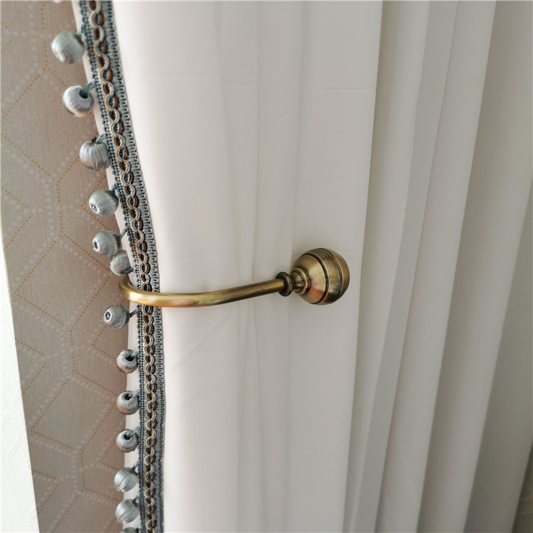 【揽月】点睛精选配件 高档窗帘墙钩简约U型壁钩金属黄铜壁挂装饰,淘宝优惠券,粉丝福利购,淘宝优惠卷