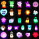 Colorful flashing children's night light toy